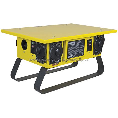 cep 50a temporary power distribution box|Temporary Power Distribution Box, GFCI 50A .